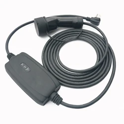 Electric Car Charger Cables IP67 16A to Type 2 Plug AC EVSE Portable EV Charging Station Level 2 ev charger