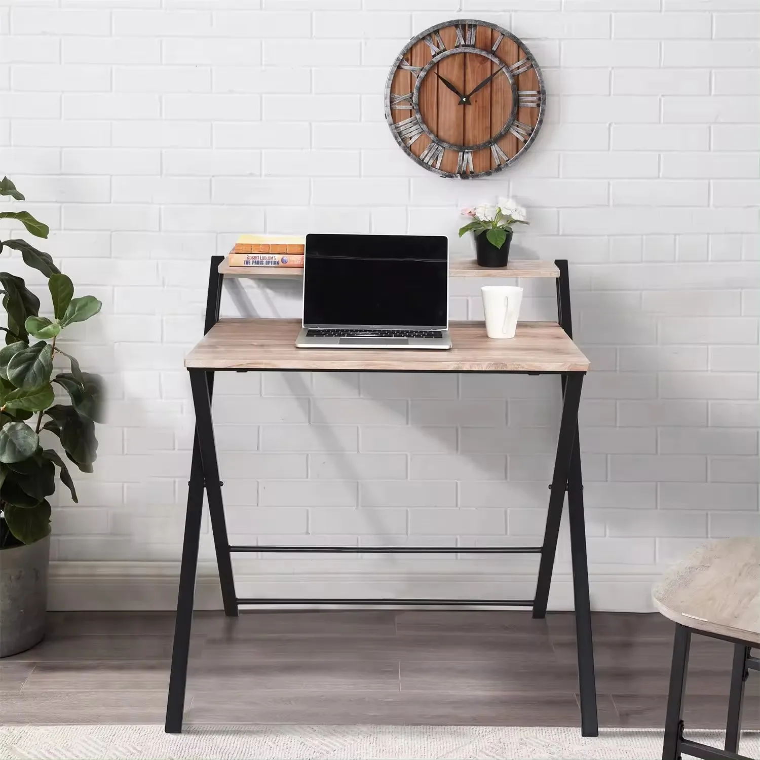 Cheap Folding Office Desk Furniture Foldable Small Office Computer Tables For Home