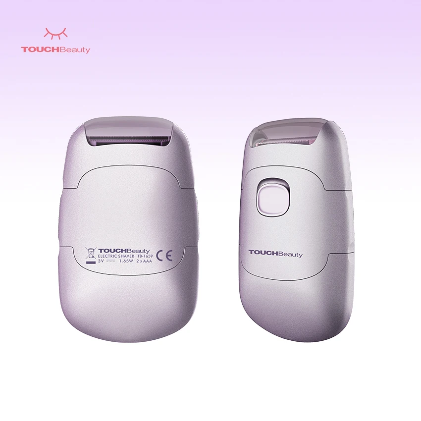  Профессиональный безболезненный триммер для волос TOUCHBeauty TB1659 электрическая портативная Мини-машинка удаления с 2 батареями