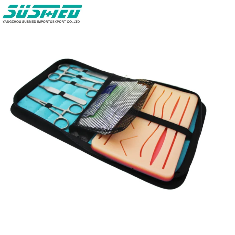 Hot sale surgical suture pad Medical Student professional suture practice kit for medical