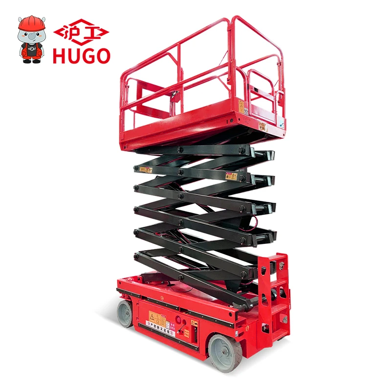 Automatic Mobile Lifting Platform Electric Lift Table 16M Elevator Scissor Lift Table Cuntomizes