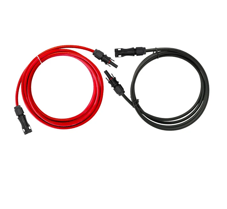 MC4 1-30M 14AWG Solar Panel Extension Cable Wire Solar connector with Female and Male Connector - Set of 2