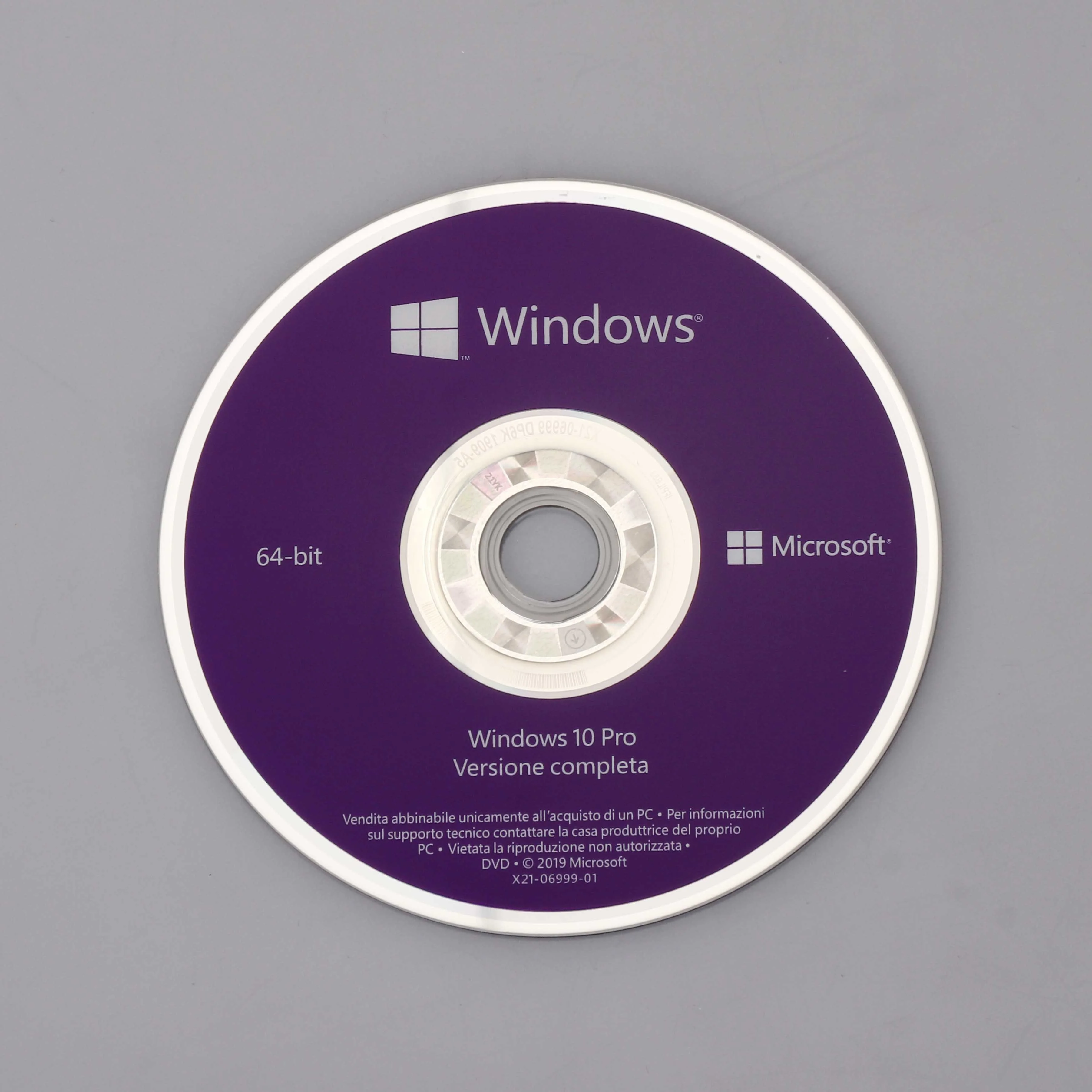  Windows 10 профессиональный DVD полный пакет Испанский Немецкий Русский Итальянский Французский язык Бесплатная доставка