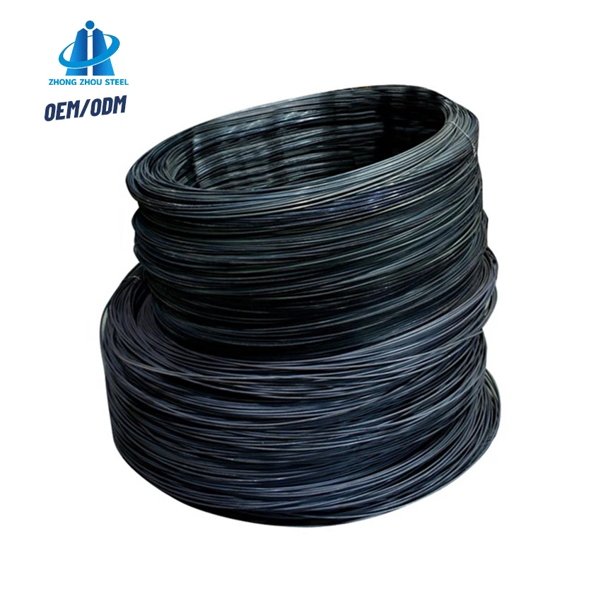 Wholesale building warehouse steel wire Low carbo steel hot rolled 5.5mm-26mm Wire rods for Nail Manufacturing