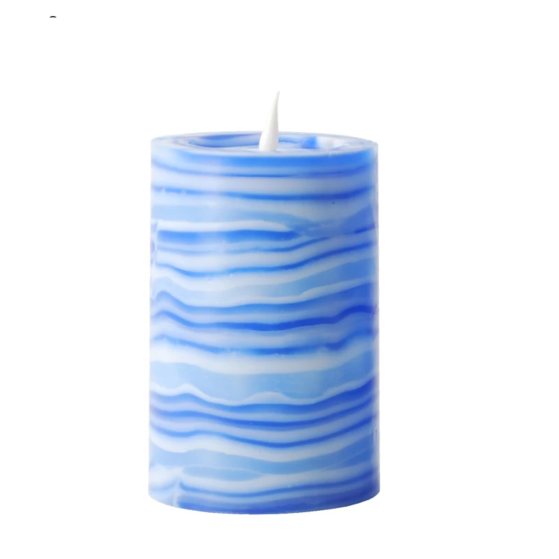 New hot products on the market battery powered flameless led pillar candle acrylic led candle