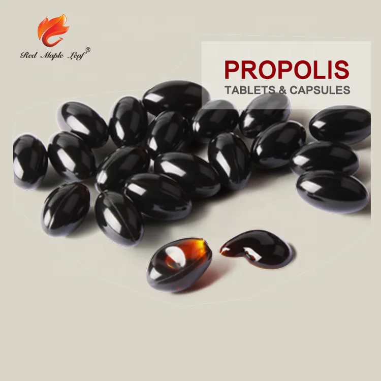 Health Supplements Natural Honey Bee Propolis Softgel Capsule