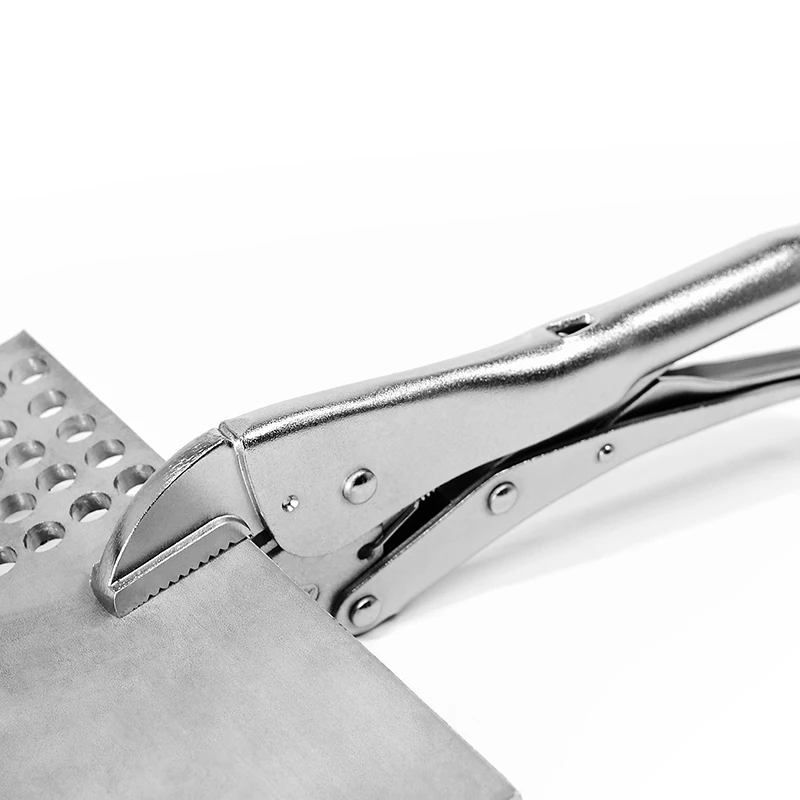 10 Inch European Type Straight Jaw Locking Pliers Lock Wrench CR-V Material Positive-Opening