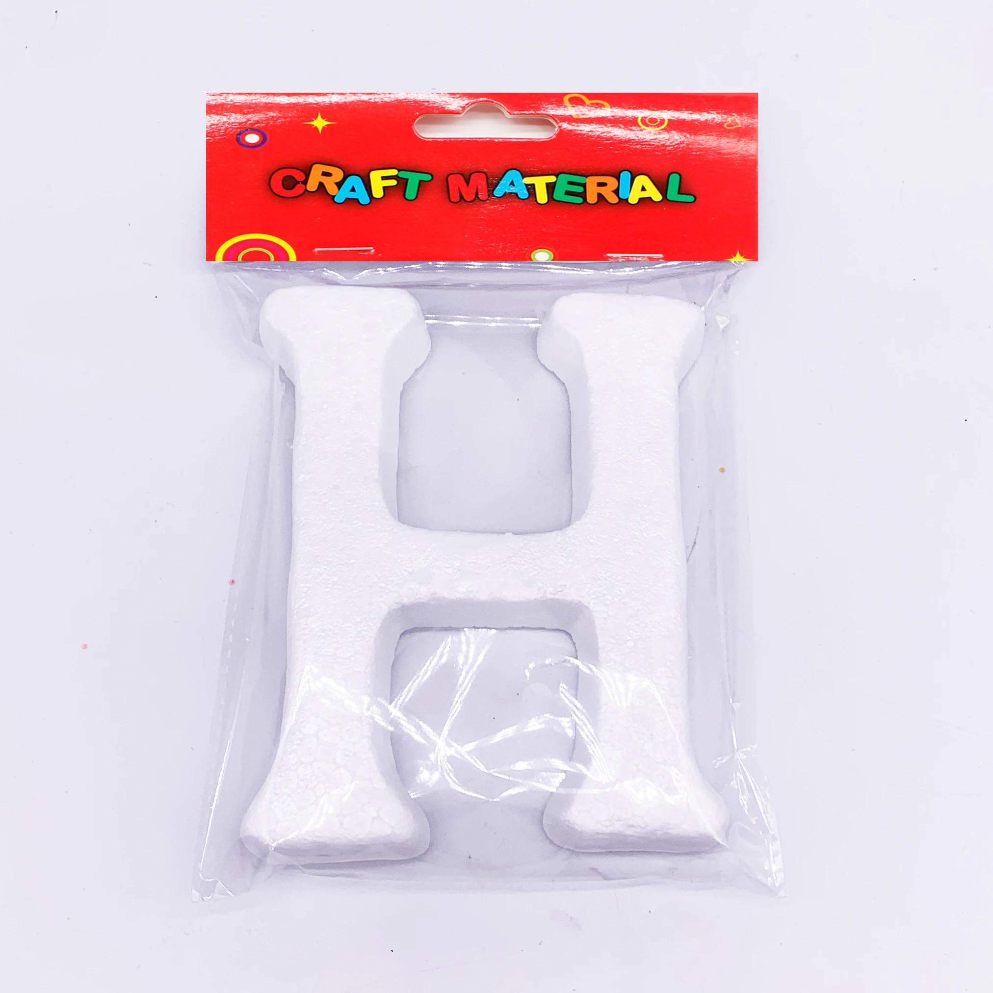 Eco-Friendly Manufacturers EPS 15cm Foam Alphabet G Polyfoam Letter A to Z Bath Toy Styfofoam Polystyrene