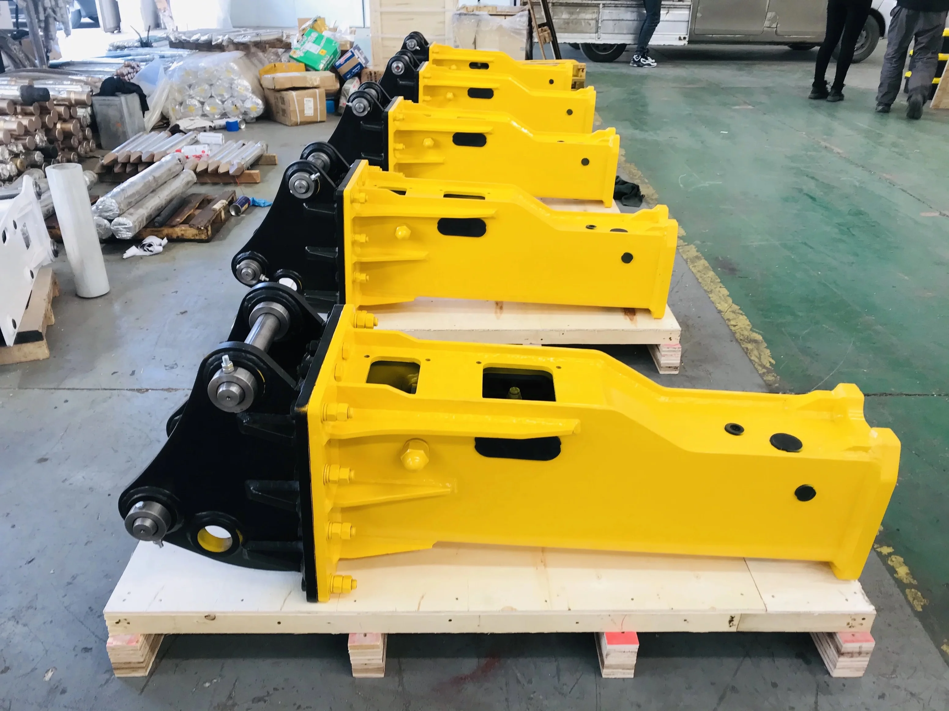 SIDE TOP and BOX TYPE Hydraulic Breaker 19~25ton Drilling Rods and Concrete Excavator Construction Machinery