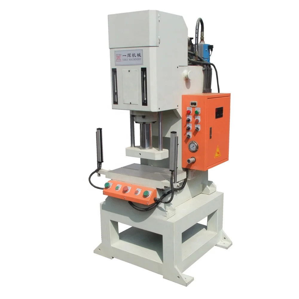 CE Certificated Servo stator press riveted joint c type  hydraulic machine