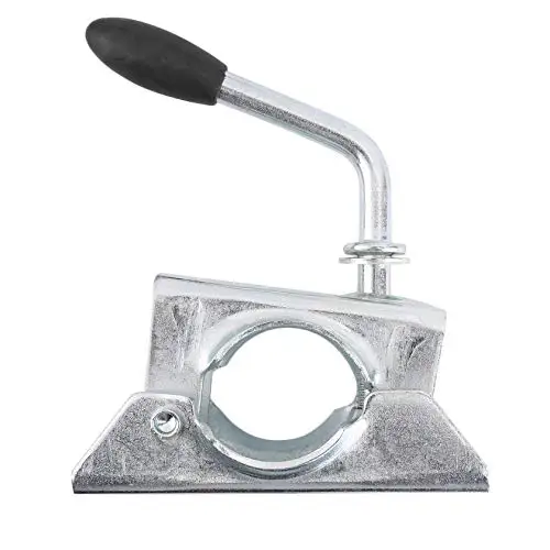 Heavy duty trailer power camper tongue jack jockey wheel with clamp for trailers