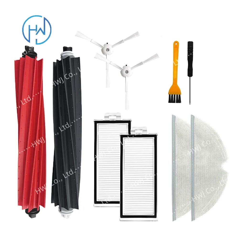 Replacement Parts Fit For Roborock Q8 Max Q8 Max+ Q5 Pro Q5 Pro+ Robot Vacuum Accessories Main Side Brush Hepa Filter Mop Pad