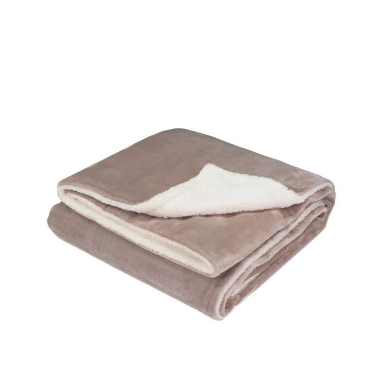 New Washable 220V Electric blanket flannel customized color heating blanket for winter and bed