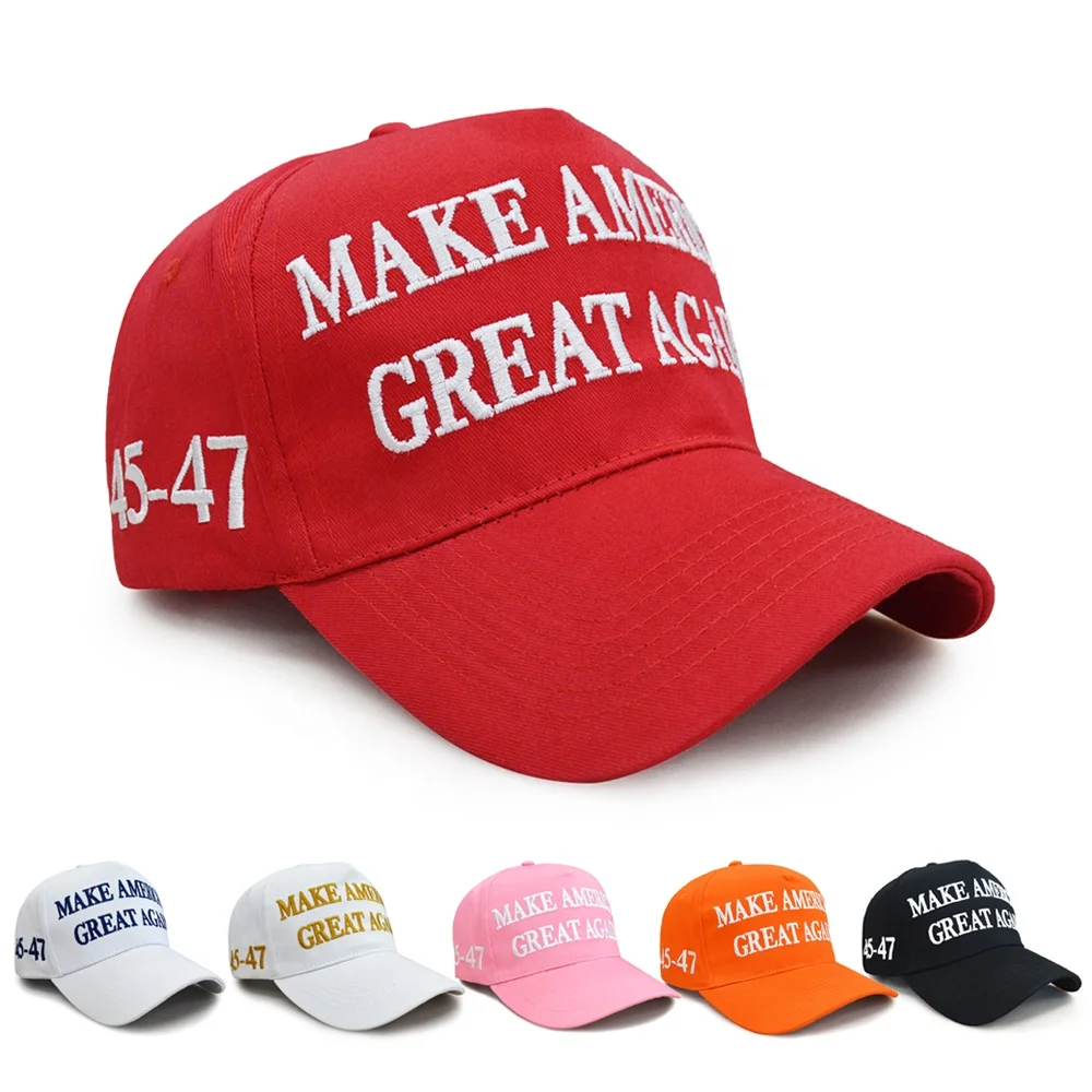 2024 Hot Sale Election Campaign Hats Make America Great Again Sports Caps USA Baseball Cap