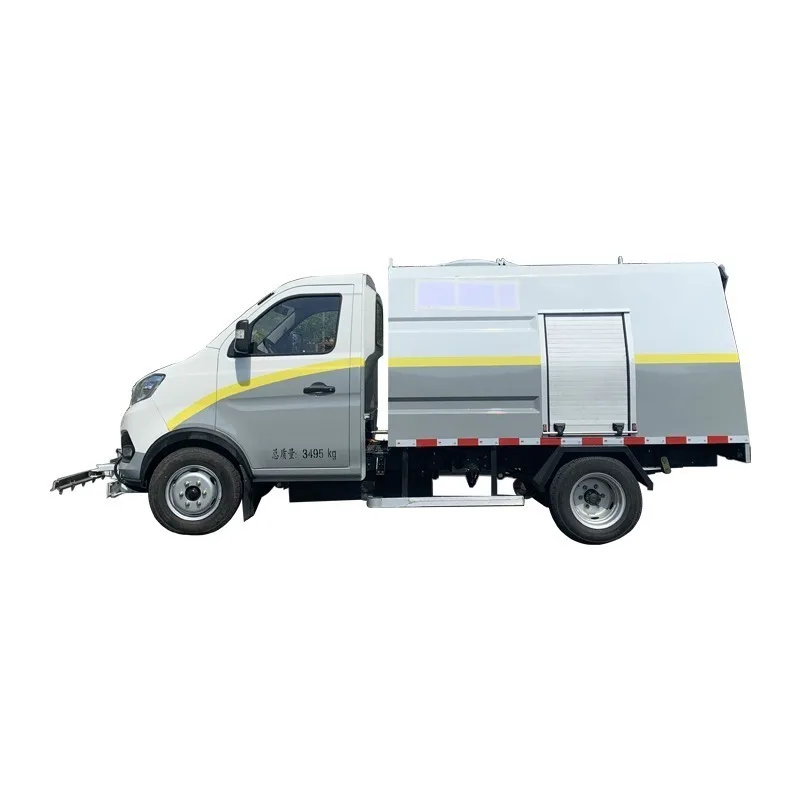 Made in china superior quality hot sale street cleaning electric road sweeper truck