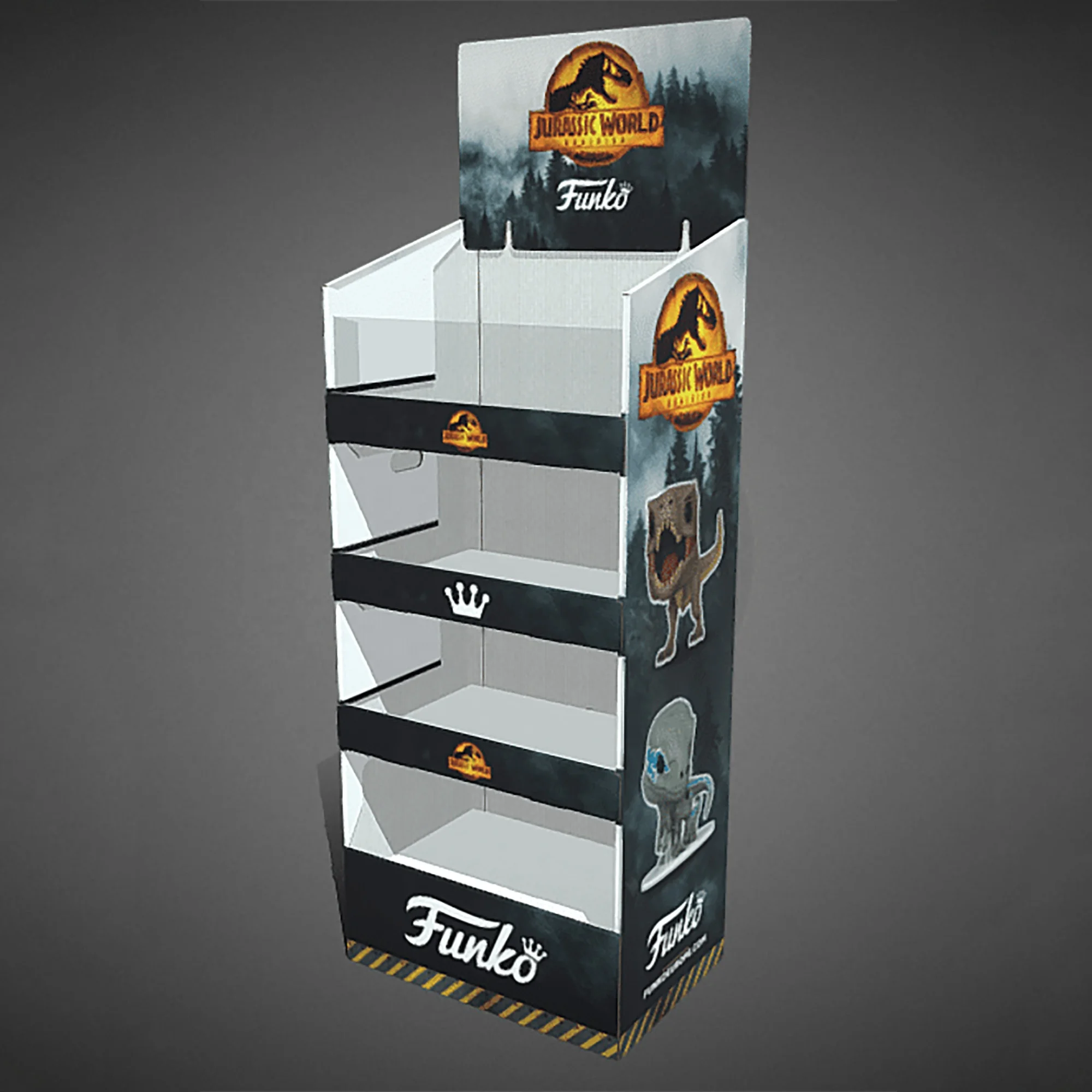 Cardboard Display Rack Advertising Counter Top Display Stands Small Counter Display Stand Custom Supermarket Promotion