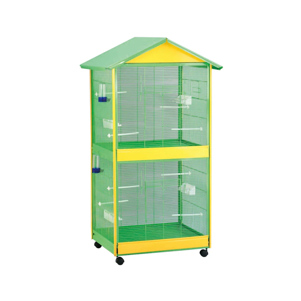 New Arrival Pet Products Spot Large Parrot Bird Cage Metal Encryption Wire Bird Cage Large BirdCage