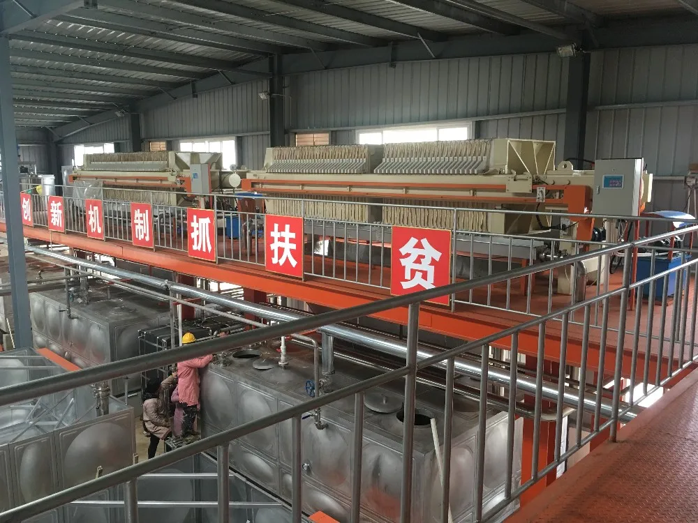 Automatic chamber filter press with cloth washing machine supplier for mineral processing