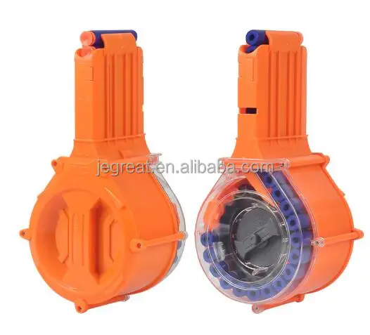 25 rounds magazine clip hold EVA foam soft bullets  for toy gun blaster