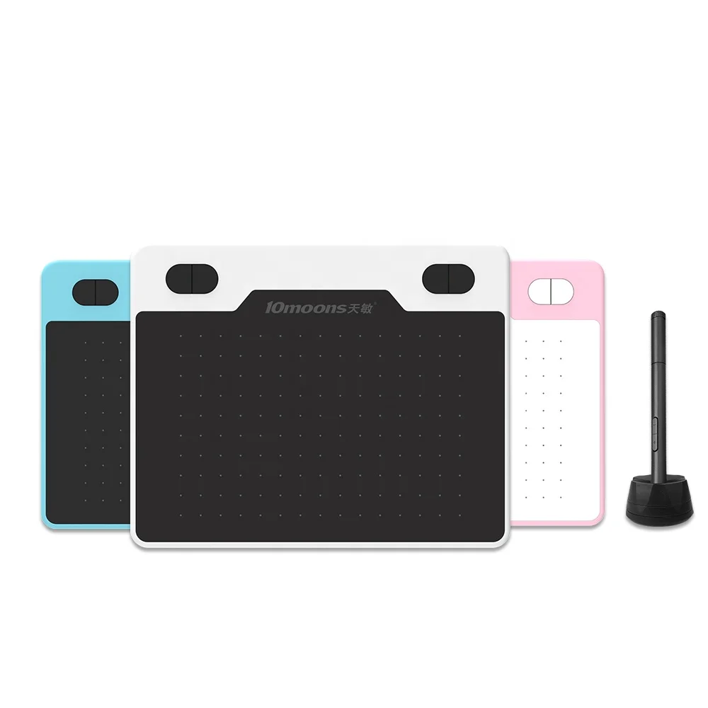 10moons T503 Graphic Pad With Digital Pen Draw Digit Drawing Tablet