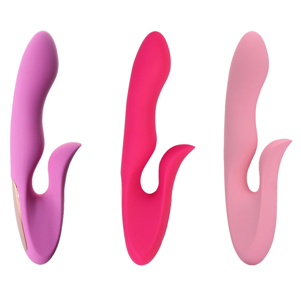 Cheap 14 vibrating female 3 motors silicone dildo rabbit vibrator sex toys for women clitoris massager