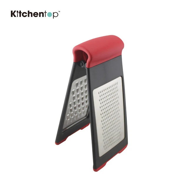 
hot sell Home gadgets multi functional cheese grater two-sides blade stainless steel vegetable grater 