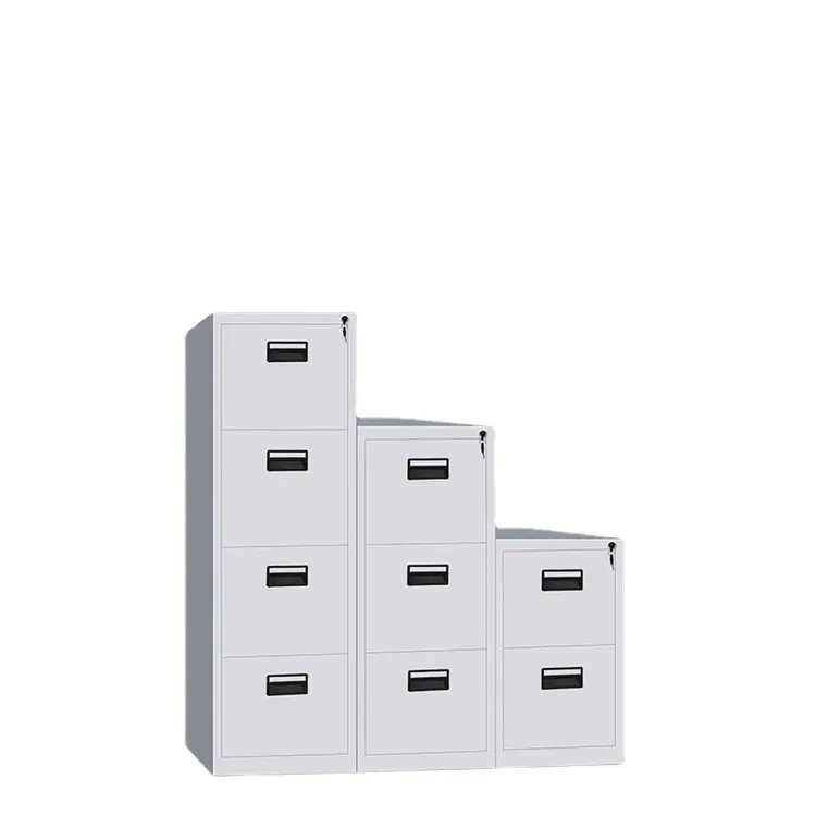YINUOKE new design 2 two drawers with the key lock Under the table file cabinet hanging labor cabinet two  bucket card