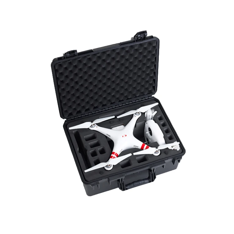 China factory Tricases ip67 watertight carrying portable plastic medical equipment case with foams