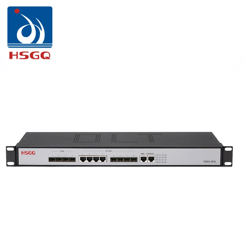 Лучшая цена olt 4 PON порт EPON OLT Оптический линейный терминал HSGQ