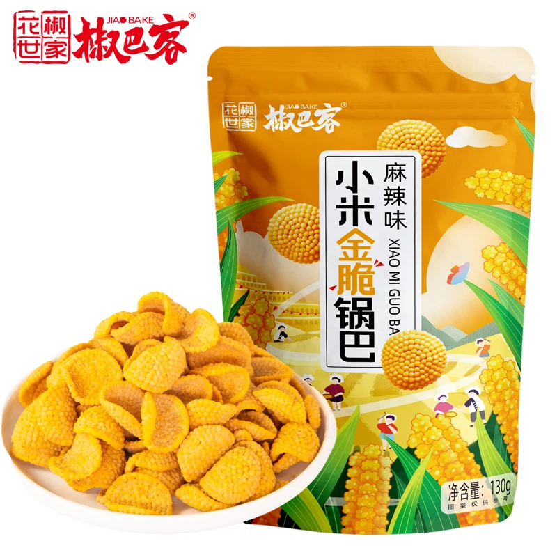 Chinese crisp fries spicy snacks Millet rice crust First grade high-quality Japanese snacks Korean popcorn fries Grain Snacks