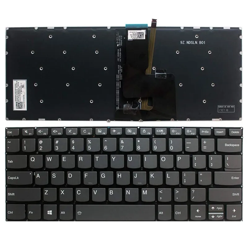 High quality laptop keyboard for Lenovo Yoga 520-14IKB 720-15IKB series keyboard laptop for sale for Lenovo