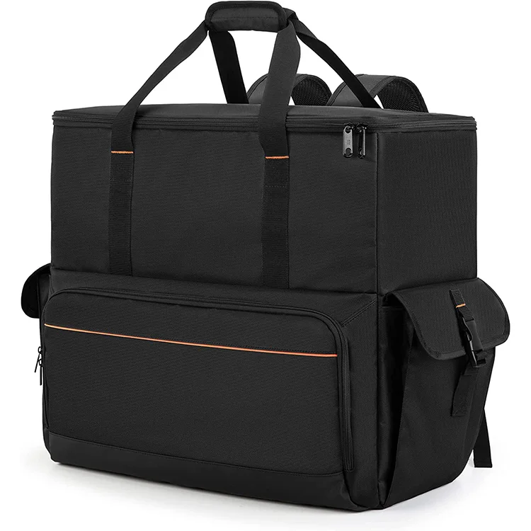 Desktop PC Computer Travel Storage Carrying Case Backpack Bag for Computer Main Processor Case, Keyboard and Accessories