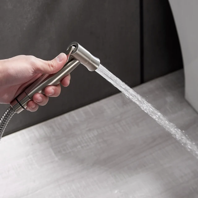 2022 Portable Hand Held Shower Shattaf Nozzle Spray Gun Suit Toilet Water Spray Bidet Sprayer Shattaf In Toilet