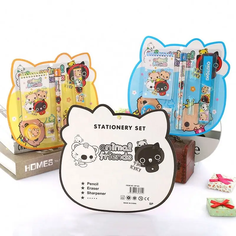 Cheap Stationery set package writing set kids stationery set boy and girl stationery set
