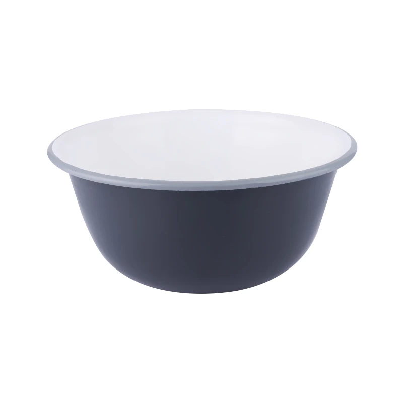 Japanese Style Enamel Tableware Set 3pcs Dinnerware Set With Bowl/Cup/Plate For Home Use