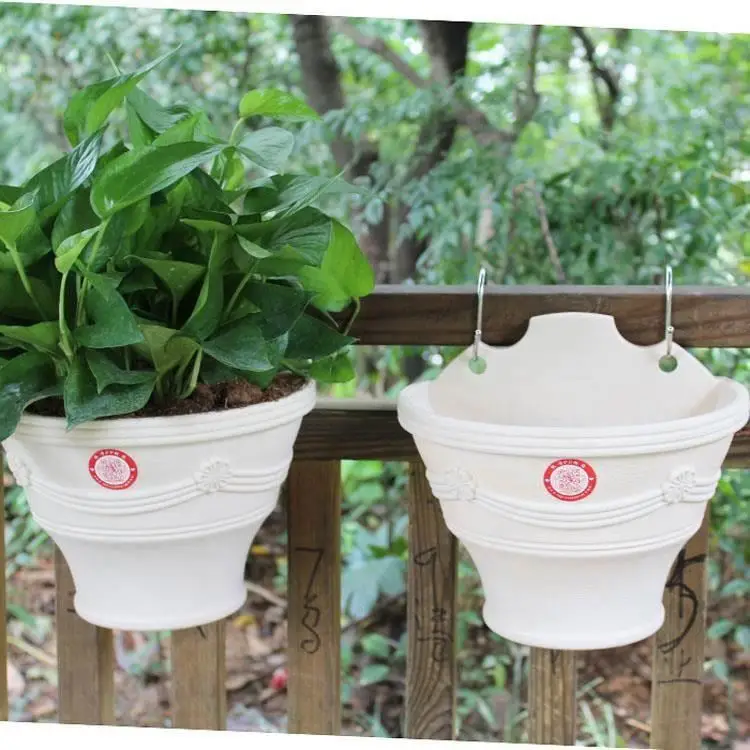 
Plastic Wall Hanging Flower Pots Plant Hanging Orchid Plant Pots For Living Room Corner Balcony 