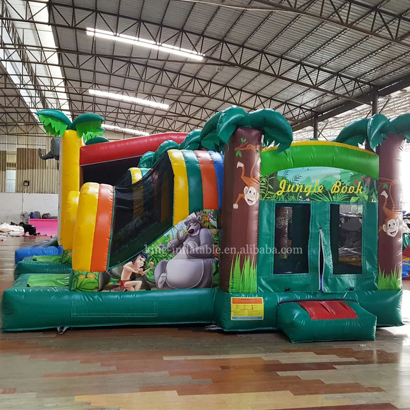 Продажа надувной замок-батут Jungle коммерческий