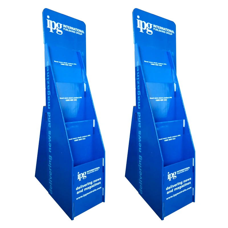 Custom Design Supermarket floor retail store Display Racks cutting board products advertising Acrylic Cardboard Display Stand