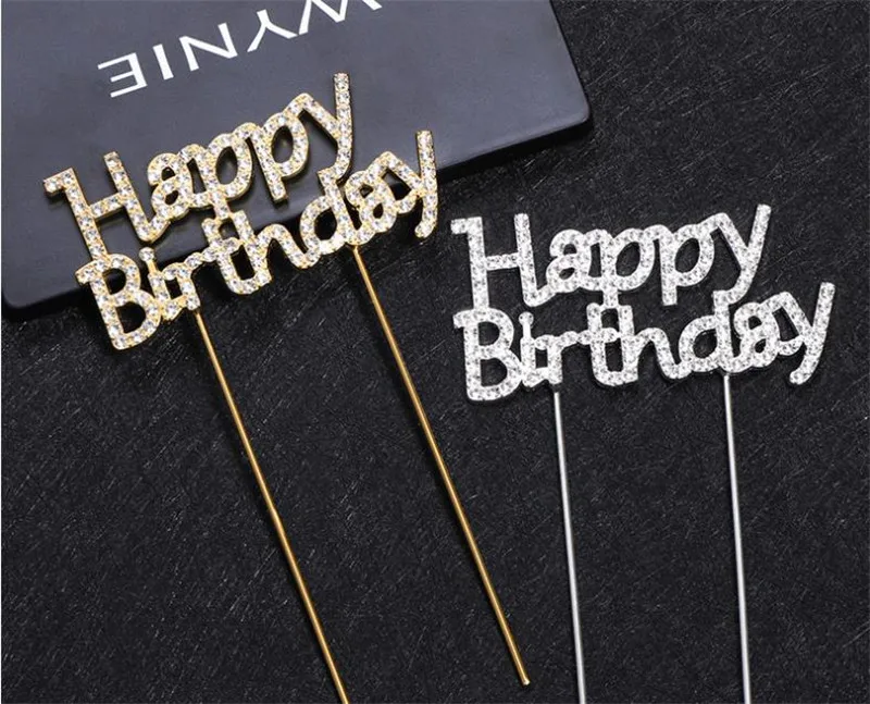 Cross-border Happy Birthday Cake Brand Crystal Cake Party