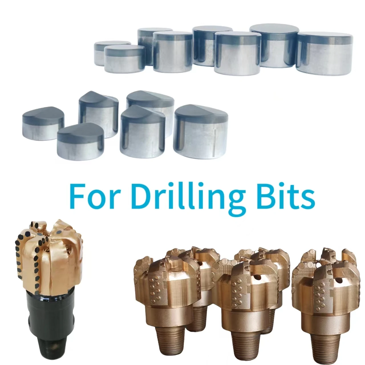 Pdc Cutting Tools Pdc Cutter Pdc Drill Inserts for Stone Cutting and Geological Exploration