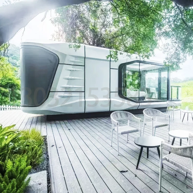 Movable feature landscape Hotel scenic camping ground network red homestay cabin creative glass sun room