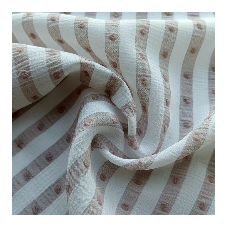 
 Катионная ткань с обрезанным рисунком, 100% полиэстер, креп, шифоновая вышивка, ткань в швейцарский горошек для платья, блузки  