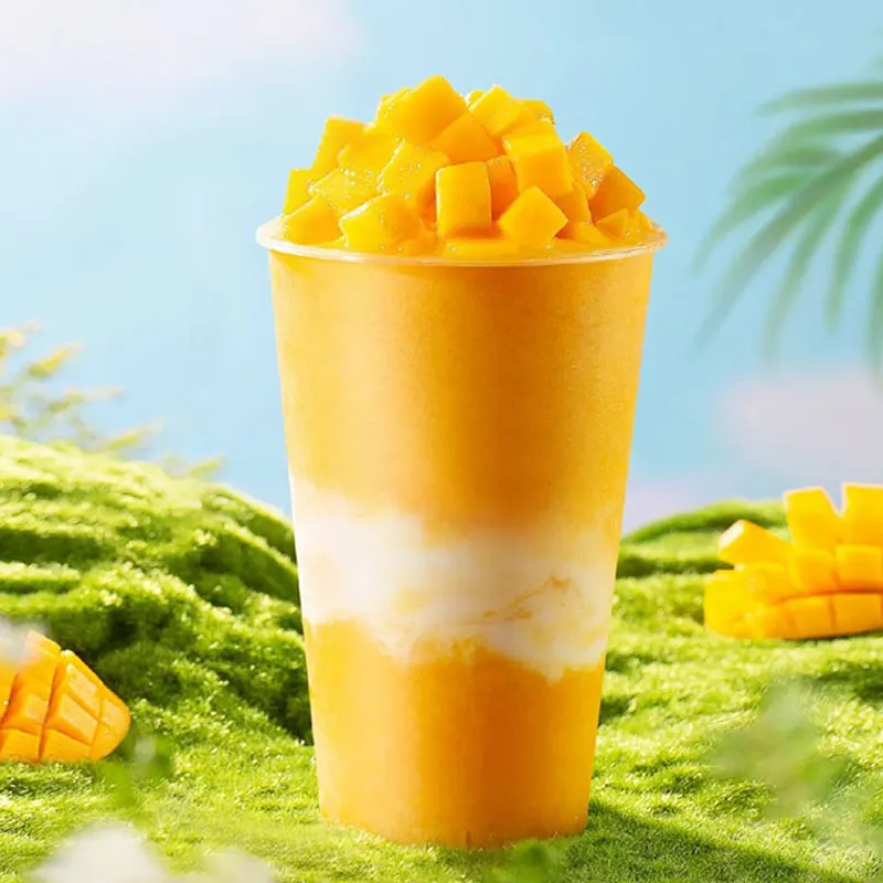 Hot selling summer fruit tea mango syrup drink shop