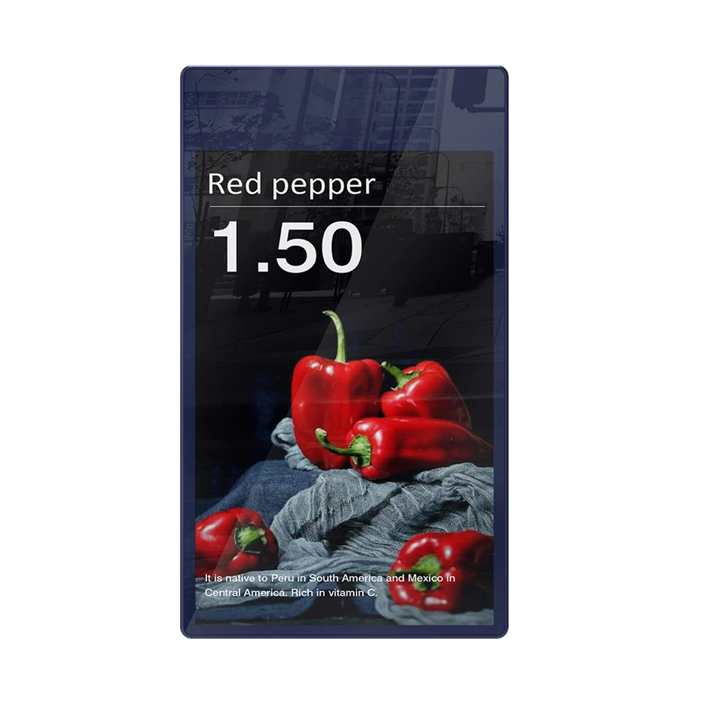 Цифровая ценовая бирка esl полноцветная цифровая электронная этикетка на полке ценник