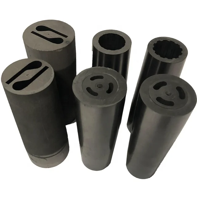 In stock brass casting furnace graphite mold graphite crucible