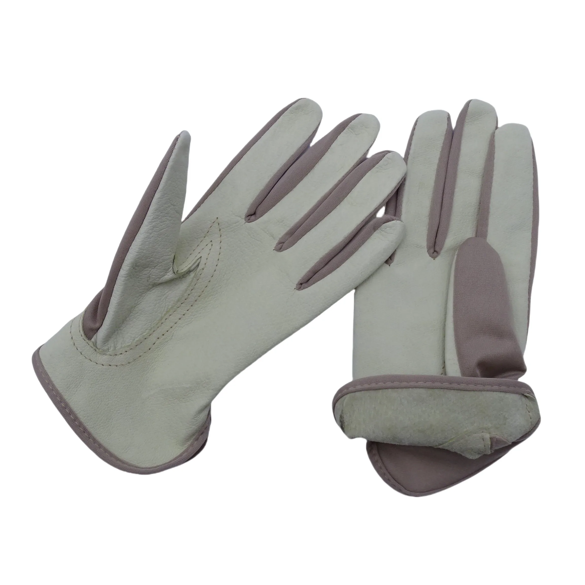 Factory Direct Price Pig Leather Hand Protection Driving Safety Work Gloves for Men Women