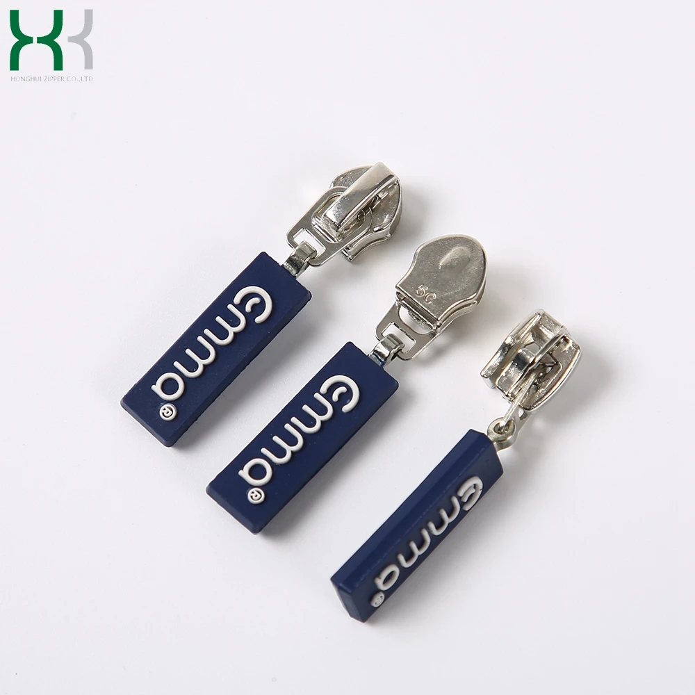 Non-locking nylon zipper puller Sliding zipper puller