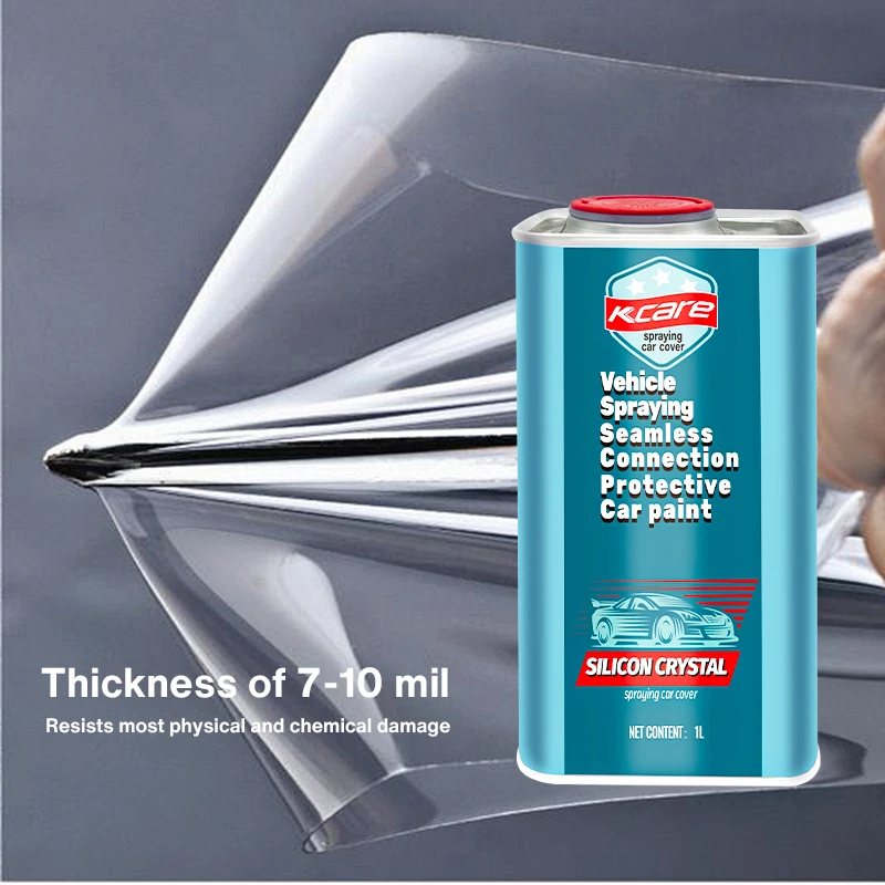 Silicon crystal TPU new material white automotive paint coating is suitable for automobile color change