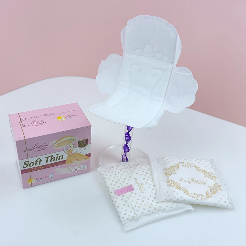 Lady Kitty Women Sanitary Pads Underwear Ultra Thin Nice Packaging Sanitary Napkin With CE Certificate