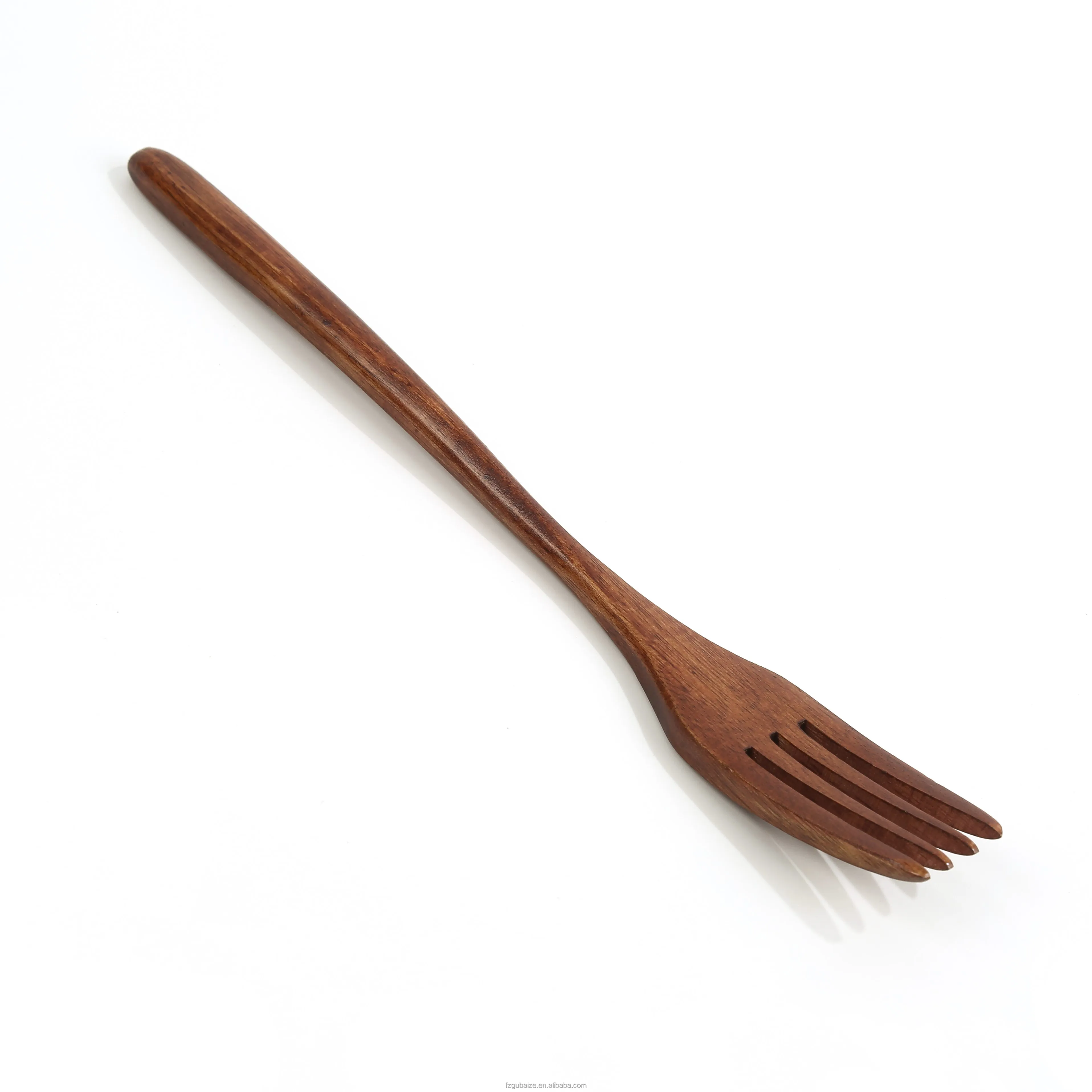 China Big Good Wooden Fork And Spoon Set Natural Restaurant Forks With Factory Price